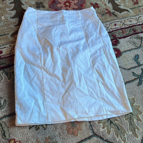 White Pencil Skirt 2P - Picture 2 of 3